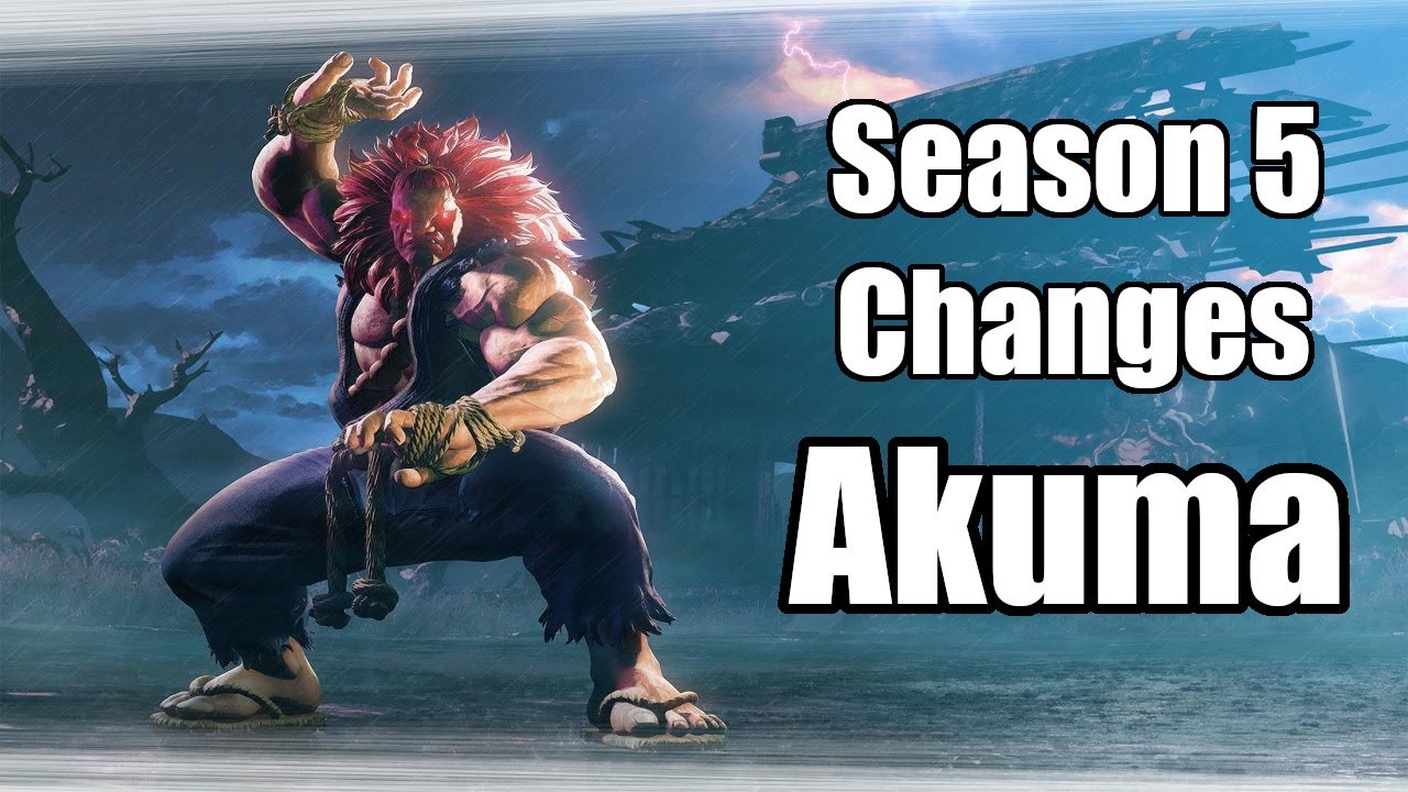 SFV: Season 5 Changes Akuma