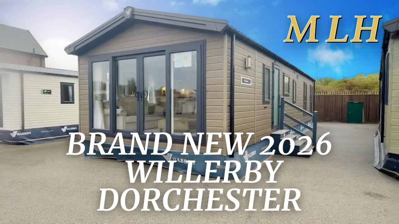 СОВЕРШЕННО НОВЫЙ ДОМ ДЛЯ ОТДЫХА В УИЛЛЕРБИ, ДОРЧЕСТЕР, МОДЕЛЬ 2026 ГОДА, С 2 СПАЛЬНЯМИ, 43 x 14 Ф...