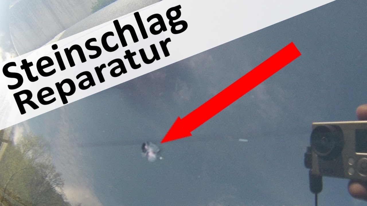 Steinschlag selber reparieren in 30 minuten