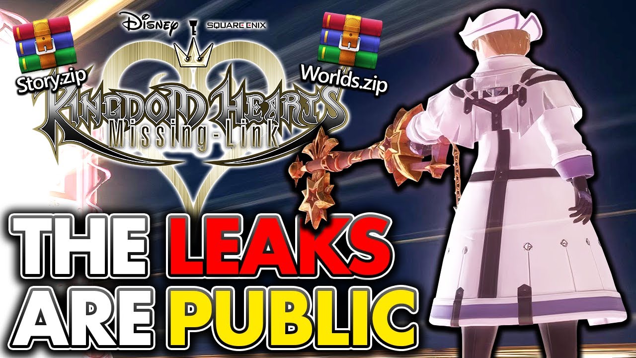 Kingdom Hearts Missing Link - HUGE LEAKS Are Now PUBLIC