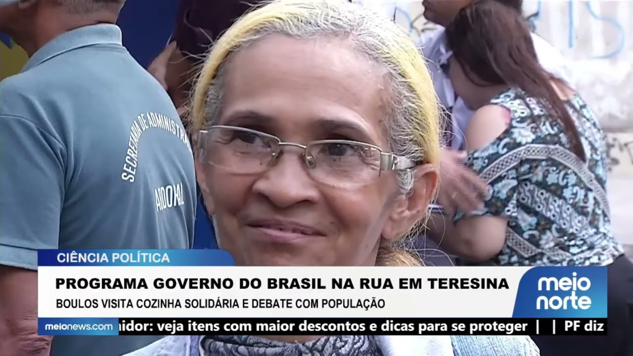 Boulos visita Cozinha Solidária e debate com população | Ciência Política | Ciência Política