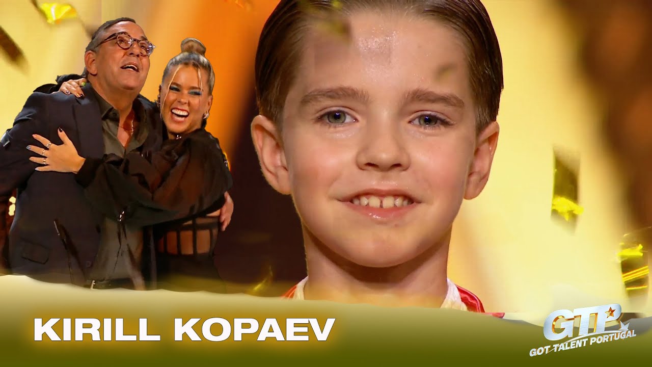 BOTÃO DOURADO DO MANUEL PARA O KIRILL KOPAEV! Grande bailarino. Audições | Got Talent Portugal 2025