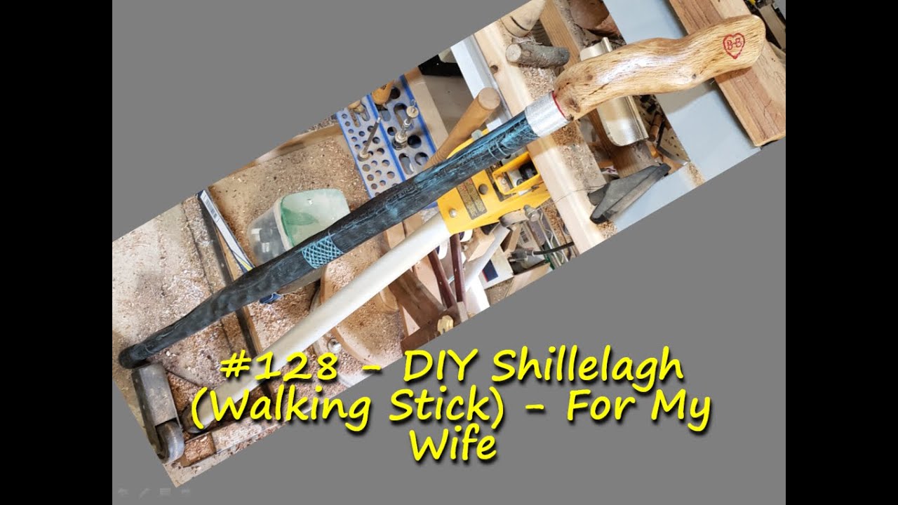 DIY Shillelagh (aka Walking Stick) - For My Wife