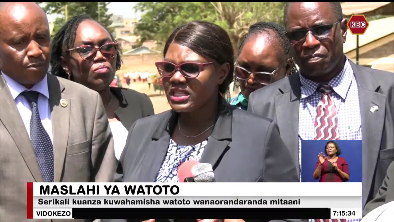 Serikali kuanza kuwahamisha watoto wanaorandaranda mitaani