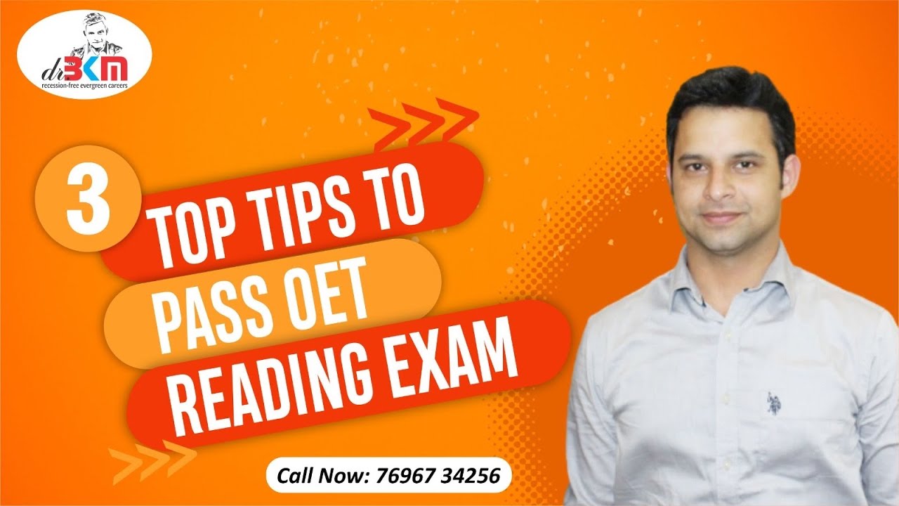 Tips and tricks of oet reading | easy method to do oet reading