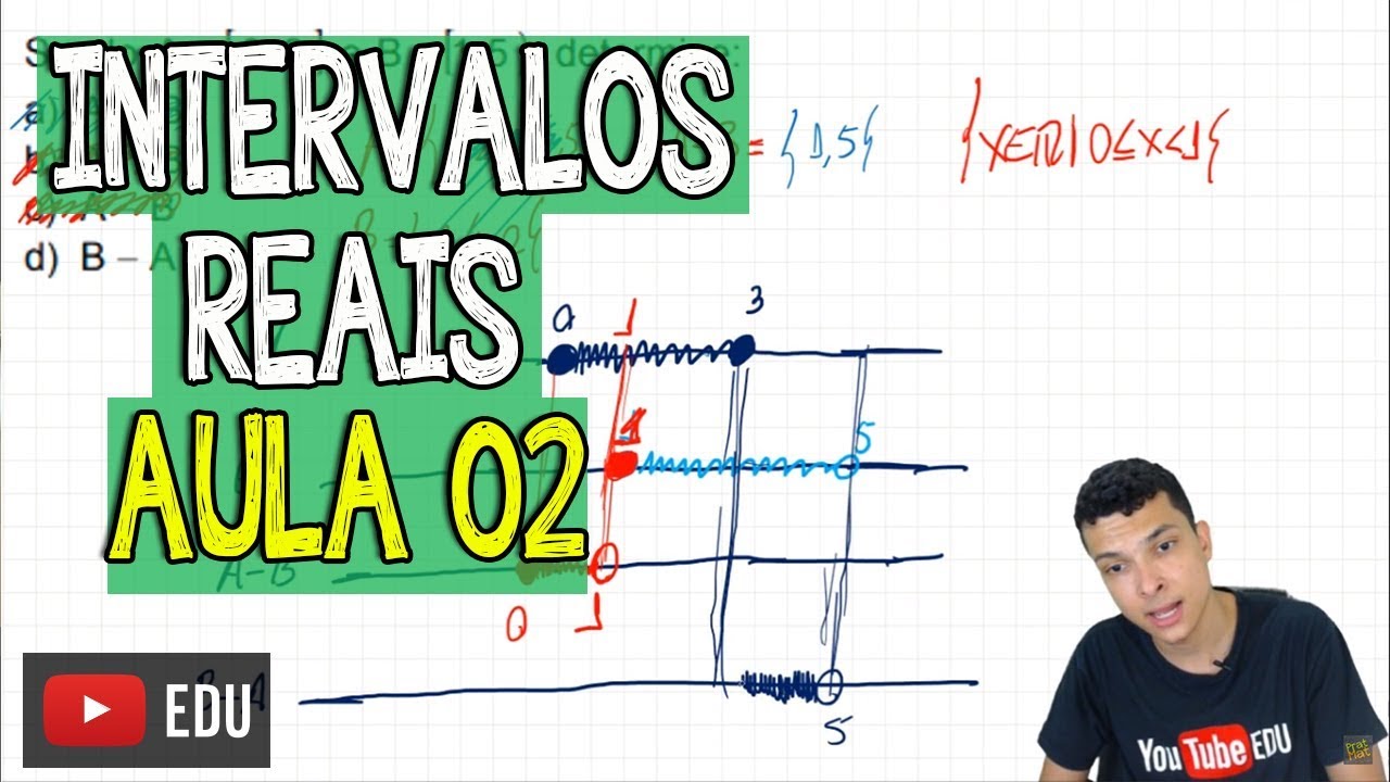 INTERVALOS REAIS - AULA 02-EXERCÍCIOS