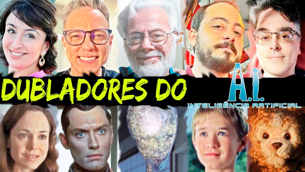 🎙️ Dubladores Brasileiros de A.I. – Inteligência Artificial | Dublagem