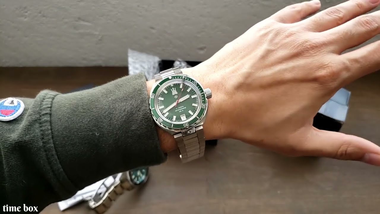 Desempaquetado reloj ruso #VOSTOK NEPTUNE, una pieza con mucho estilo