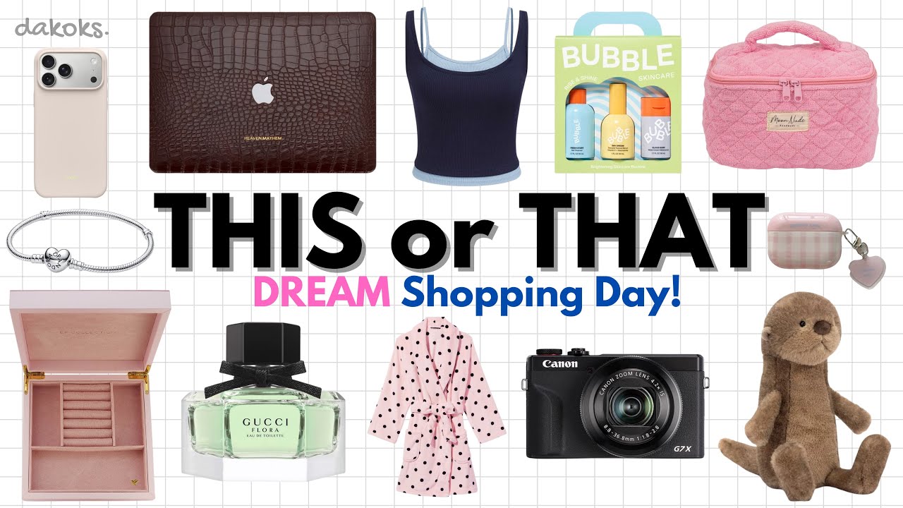 DREAM Shopping Day! | THIS OR THAT💕🛍️