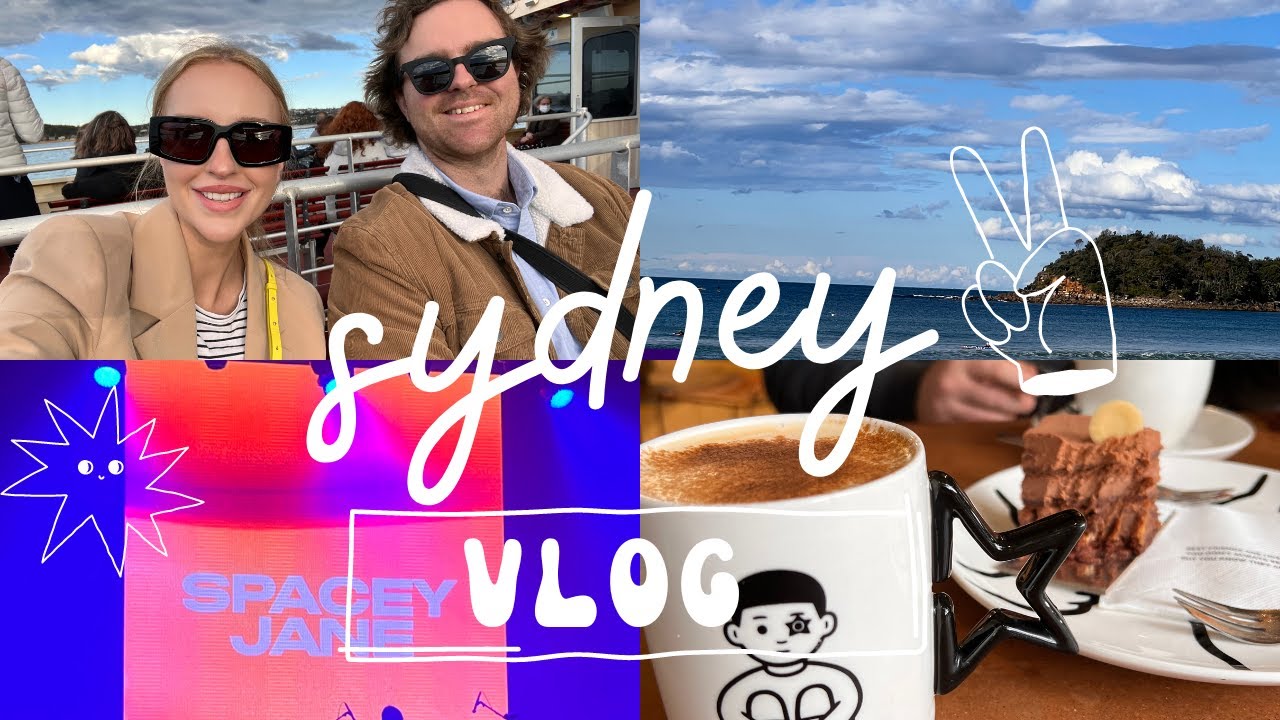 ⭐ SYDNEY VLOG | SPACEY JANE CONCERT, GALLERIES, MANLY BEACH DAYS ! ⭐ week in my life