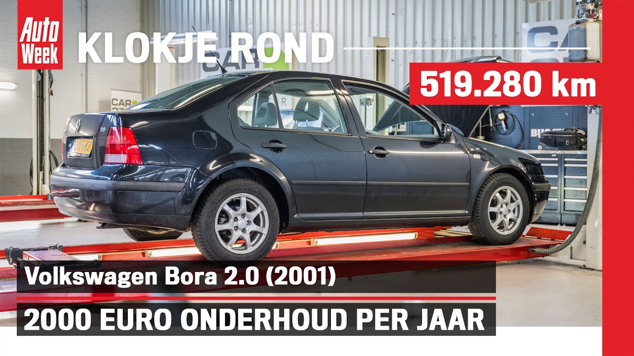 Marielle reed met deze Volkswagen Bora naar Zwitserland om de half miljoen te halen - Klokje rond