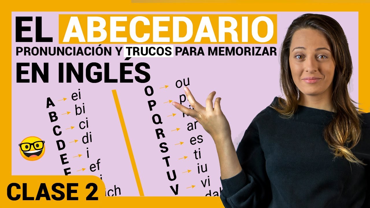 EL ABECEDARIO en inglés 🔊PRONUNCIACIÓN fácil y rápido🚀 ▶ [＃2 Clase]