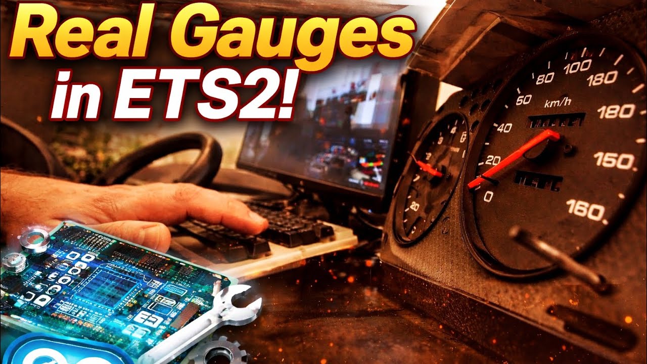 DIY Arduino Truck Dashboard for ETS2 | Ultra Realistic