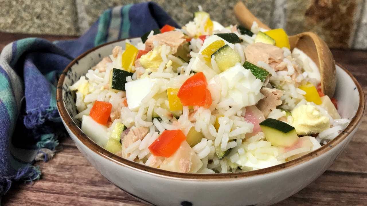 Insalata di riso Basmati, light e nichel free