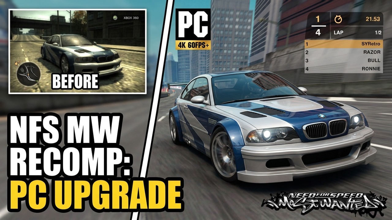 Is the NFS Most Wanted Xbox 360 Recomp Worth It?
