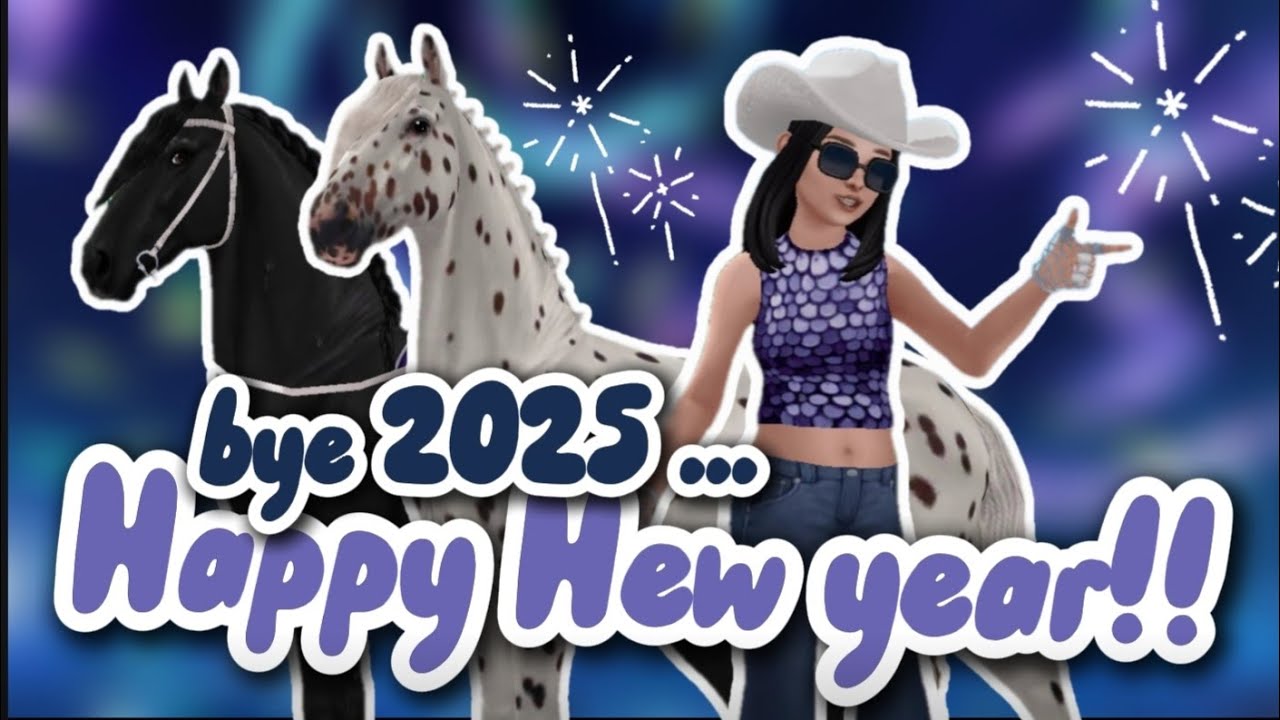 Buying A horse + plauing newyears update!!
