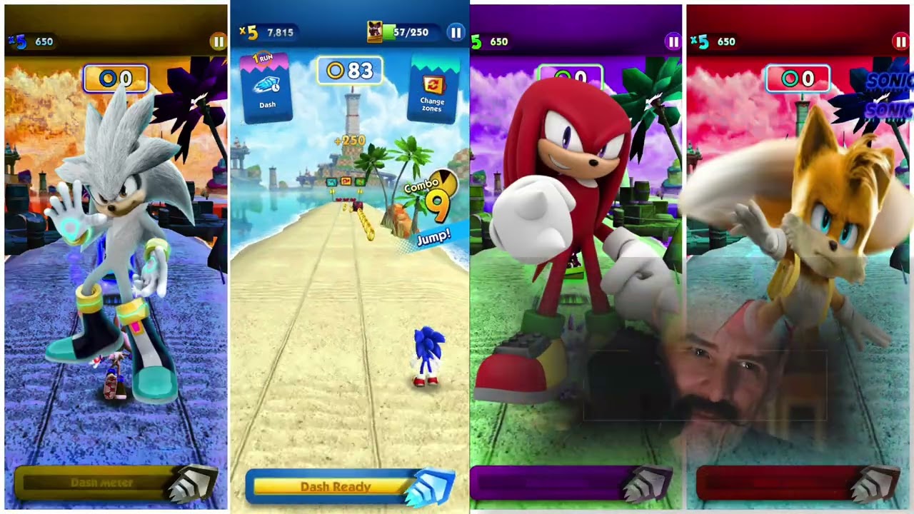 Sonic run 🏃 the amazing Run