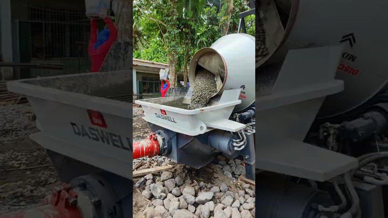🚧 Powerful Concrete Mixer Pump – Why Do Contractors Love It? 