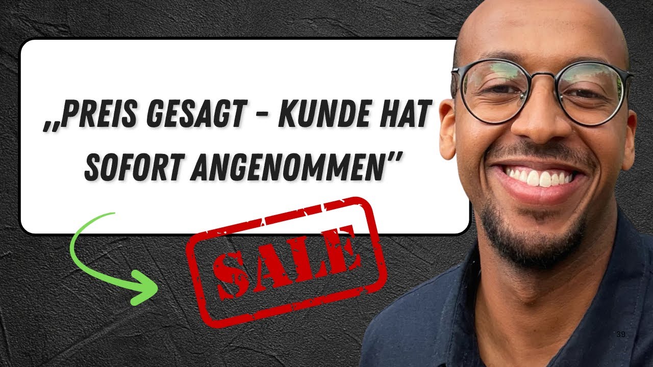 Das erste 5-stellige Angebot – und der Kunde hat sofort JA gesagt