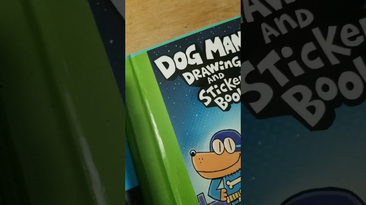 Dog Man guide to creating comics in 3-D