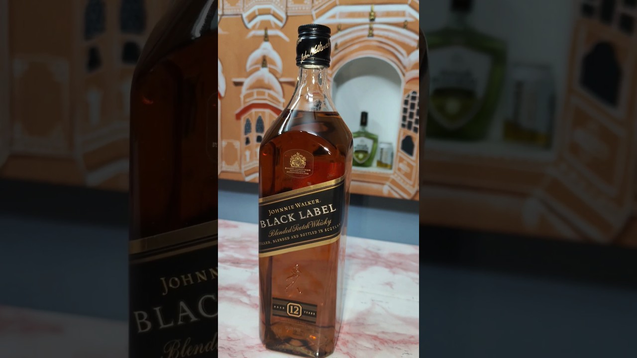 How to Drink Johnnie Walker Black Label Whisky #johnniewalker