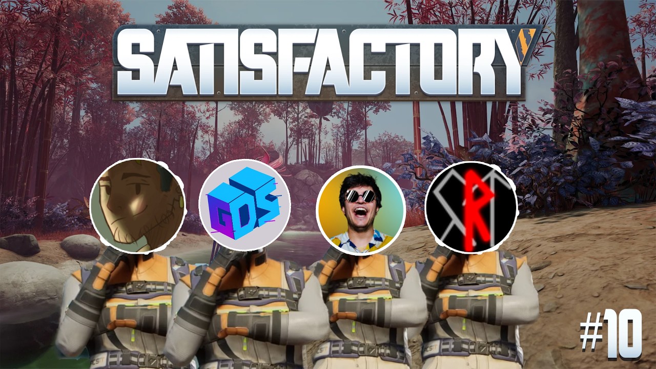 BONSWAR OUI ON VA FAIRE DES USINES avec @enguyTV , @Ronhin , @Aaron_twitch | Satisfiaktory (#10)