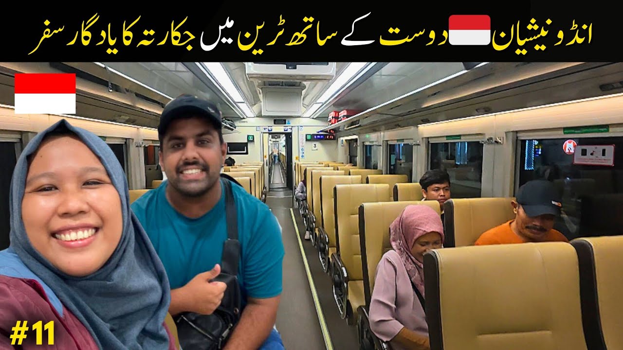Overnight Train To Jakarta 🇮🇩 with Indonesian Friend