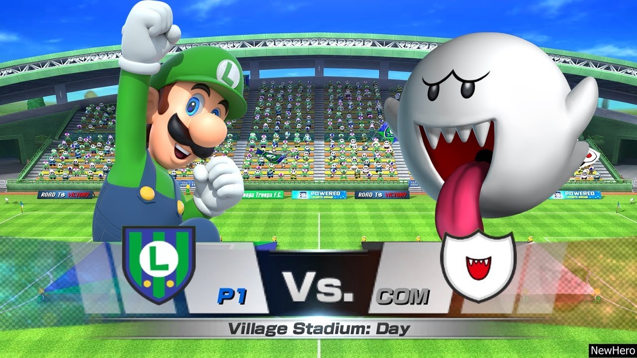 Mario Sports Superstars - Team Luigi Vs. Team Boo