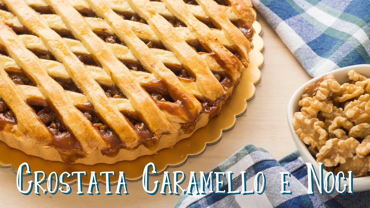 Crostata al Caramello e Noci | Ricetta Dolce per l'Autunno | 55Winston55