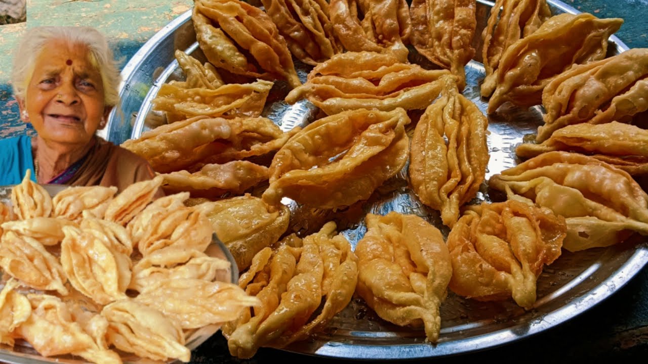 தீபாவளி பலகாரம் பாம்பே பாதுஷா/Bombay Badshah Deepavali recipe in Tamil