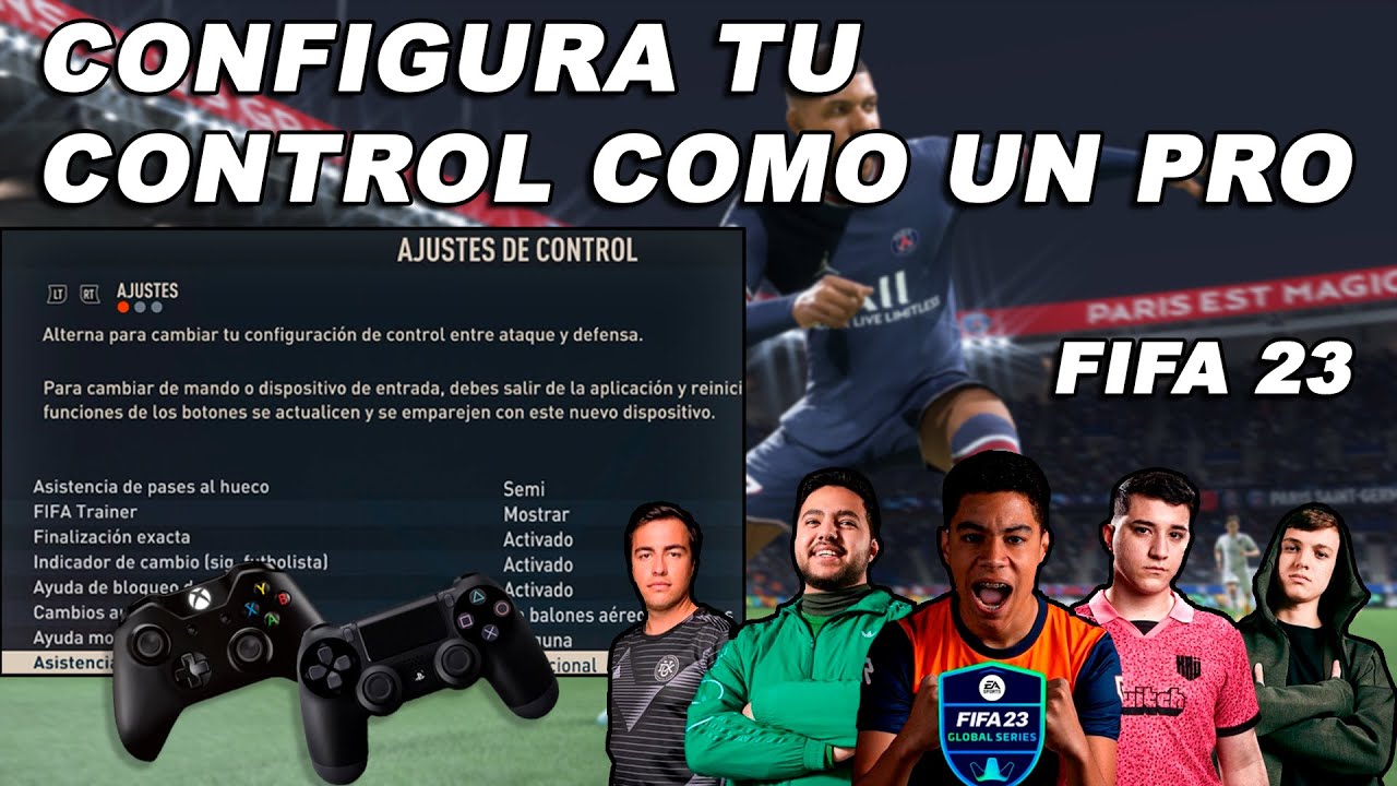 La mejor configuración de control en FIFA23🎮🔥