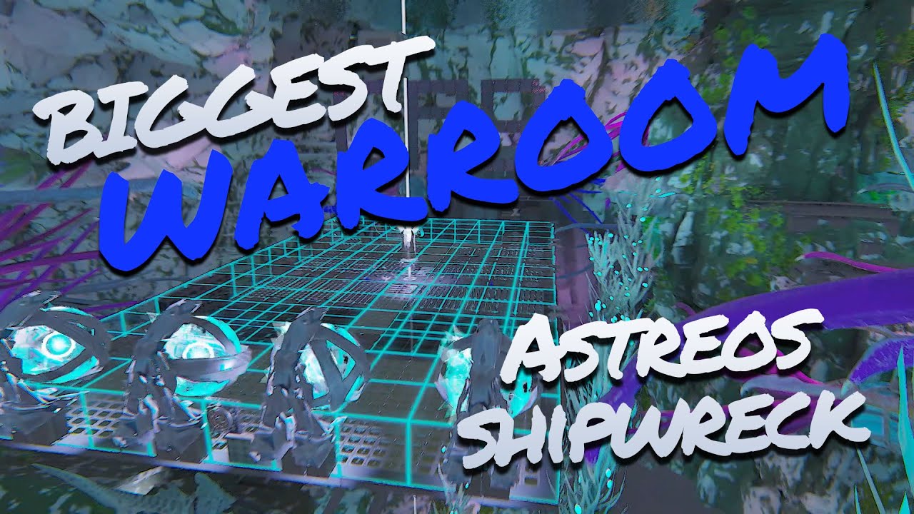 ARK OffSmallTribes | BEYE | Building Shipwreck BIGGEST WARROOM (180k dinos) Part 1