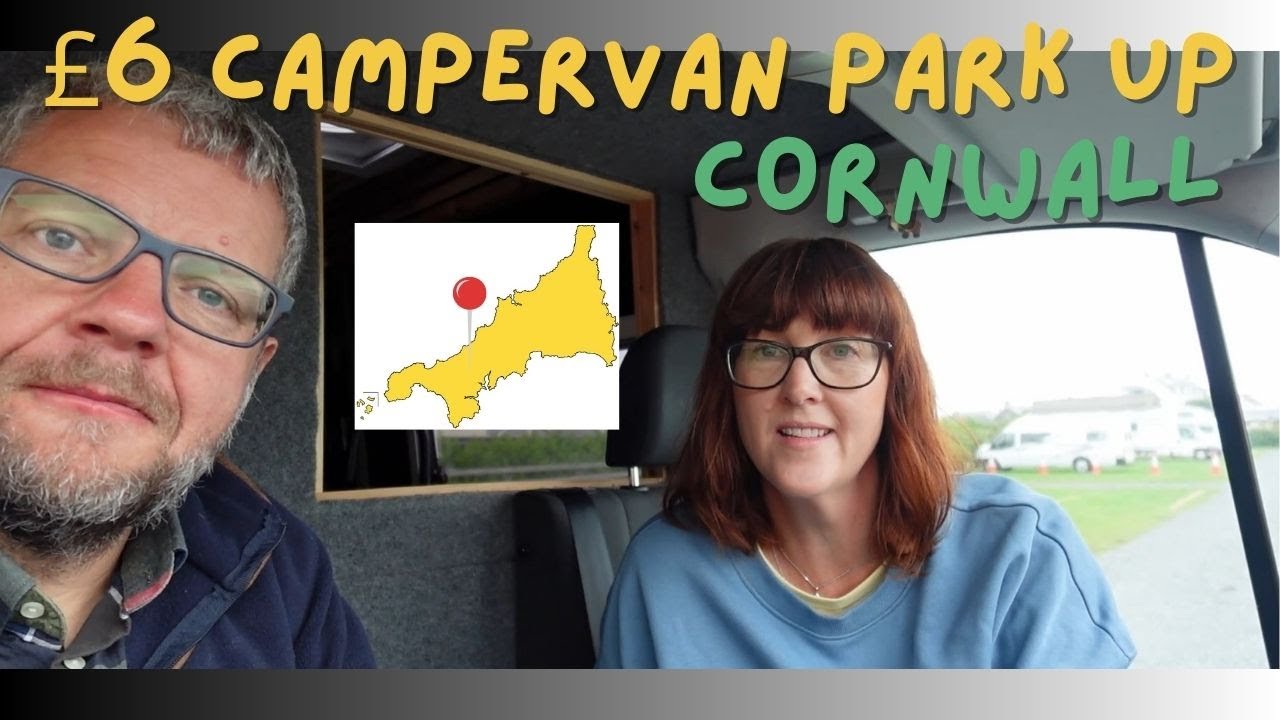 £6 campervan stay in Tintagel, Cornwall with epic waterfall hike