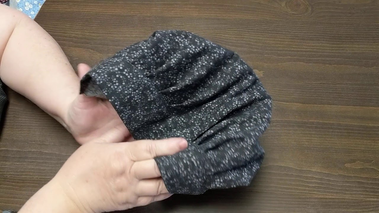 How I make Bouffant surgical hats.