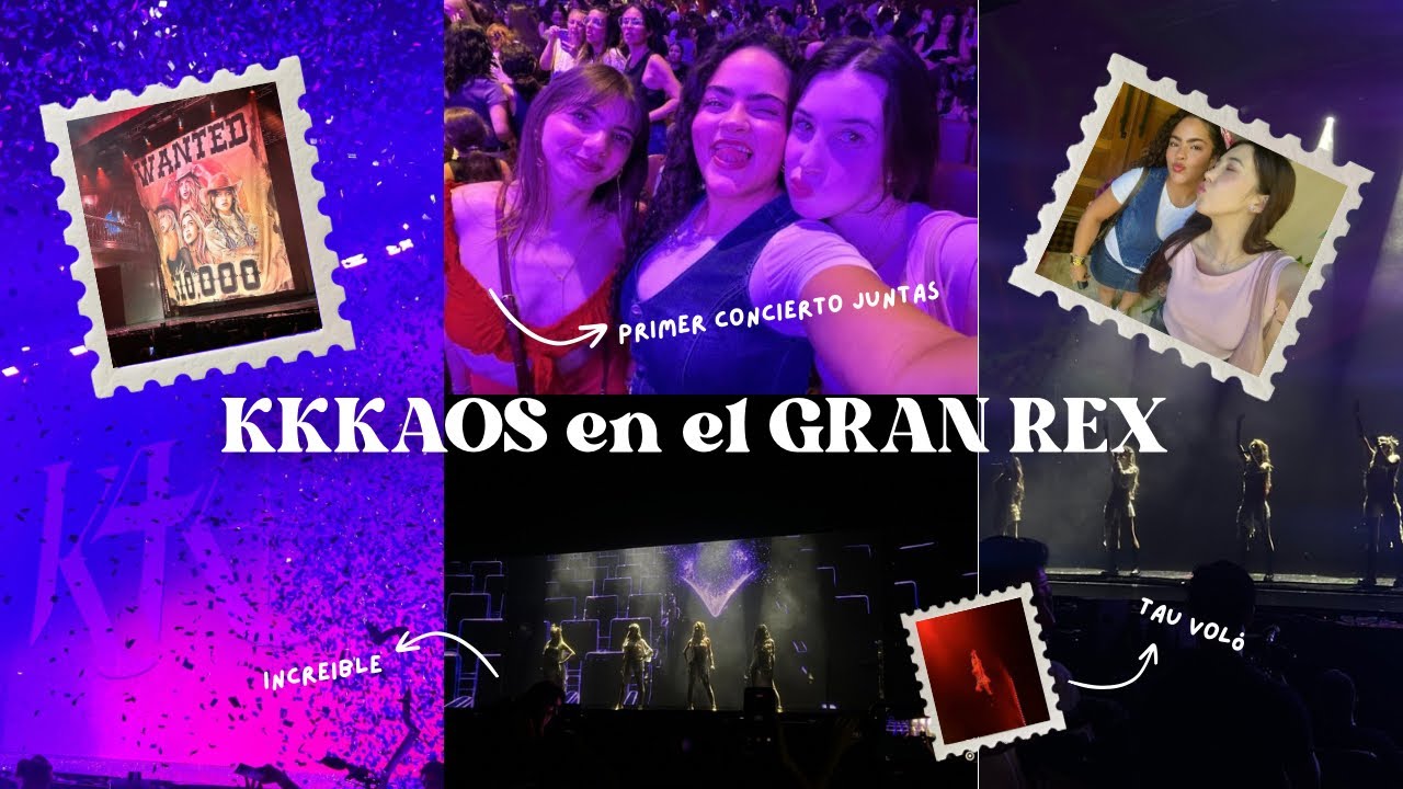 LOS GIRL GROUPS ESTAN DEVUELTA! K4aos en el GRAN REX! 