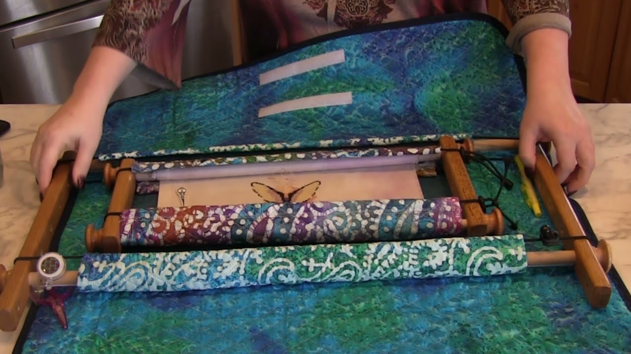 Flosstube Embroidery.com EZ Stitch Scroll Frame Envelopes