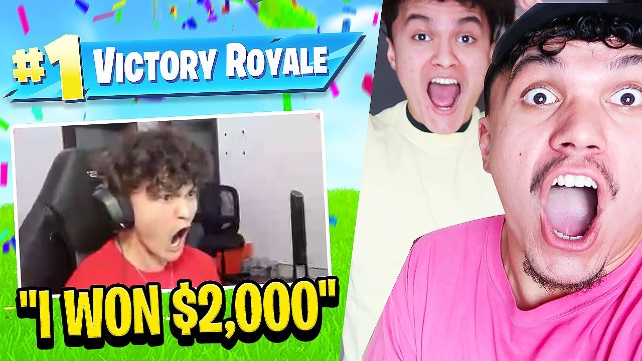 FaZe Reacts to FaZe Jarvis WINNING in Fortnite Cash Cup