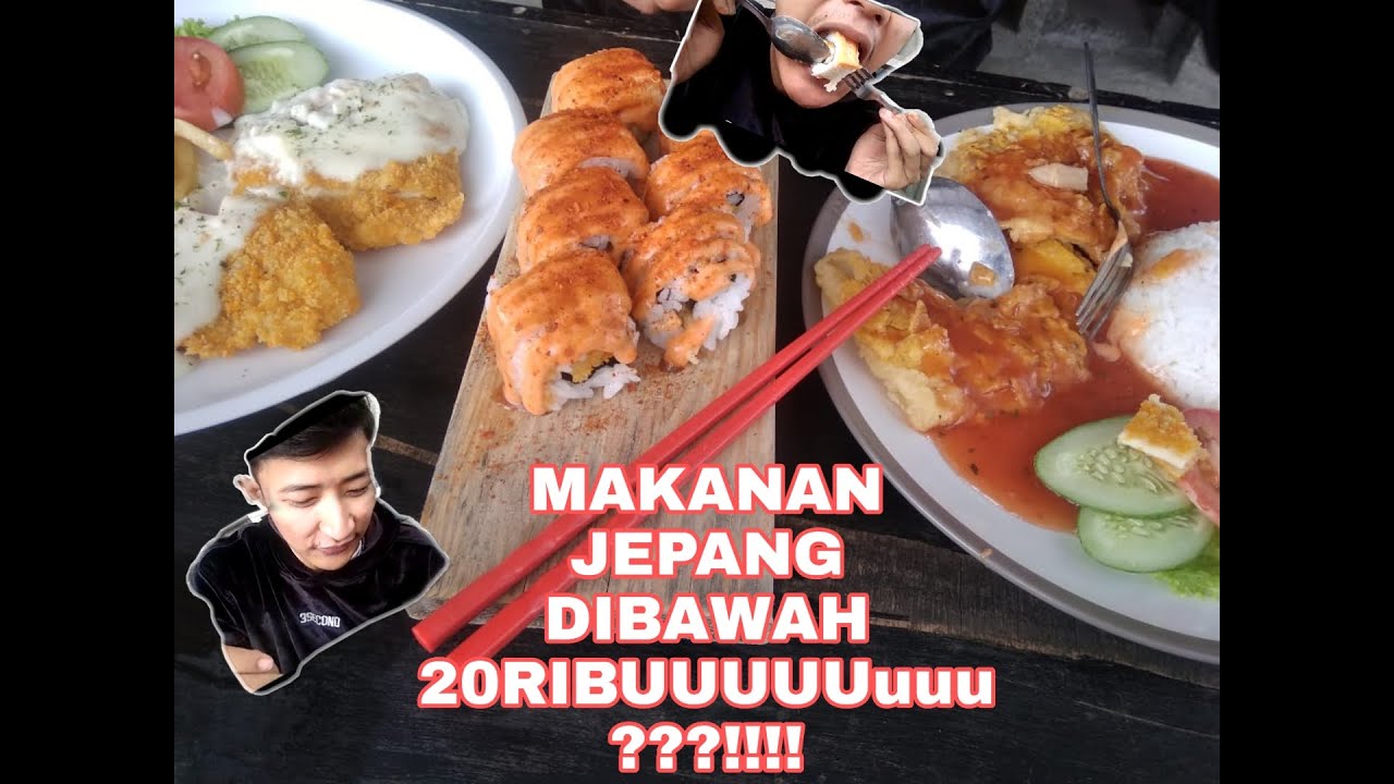MAKANAN JEPANG DIBAWAH 20RIBUUUUUUU #kulinermurah #kulinertasikmalaya #magdalenaf#infokuliner#tasik