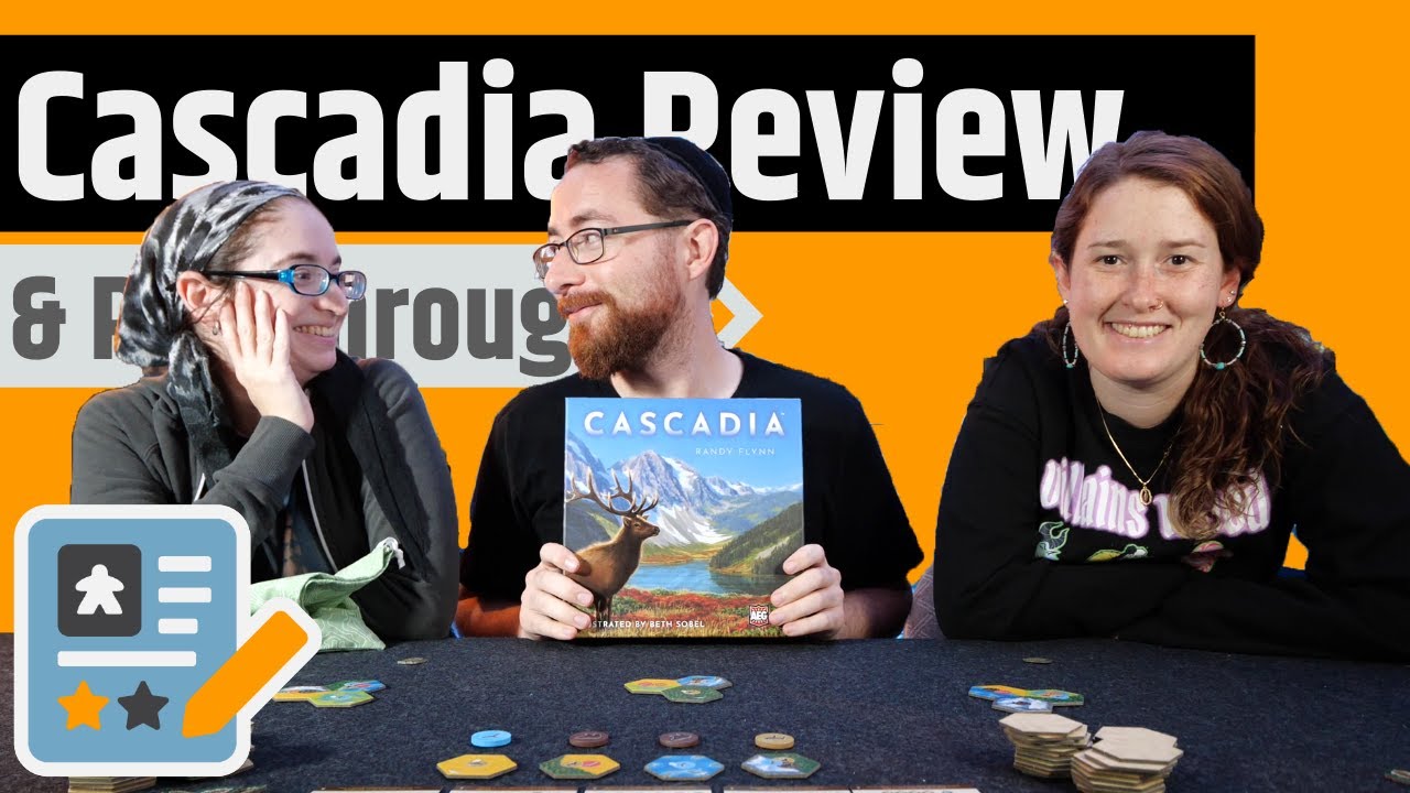 Cascadia Review & Playthrough - Antisocial Birds But Foxes & Elk Are Friends