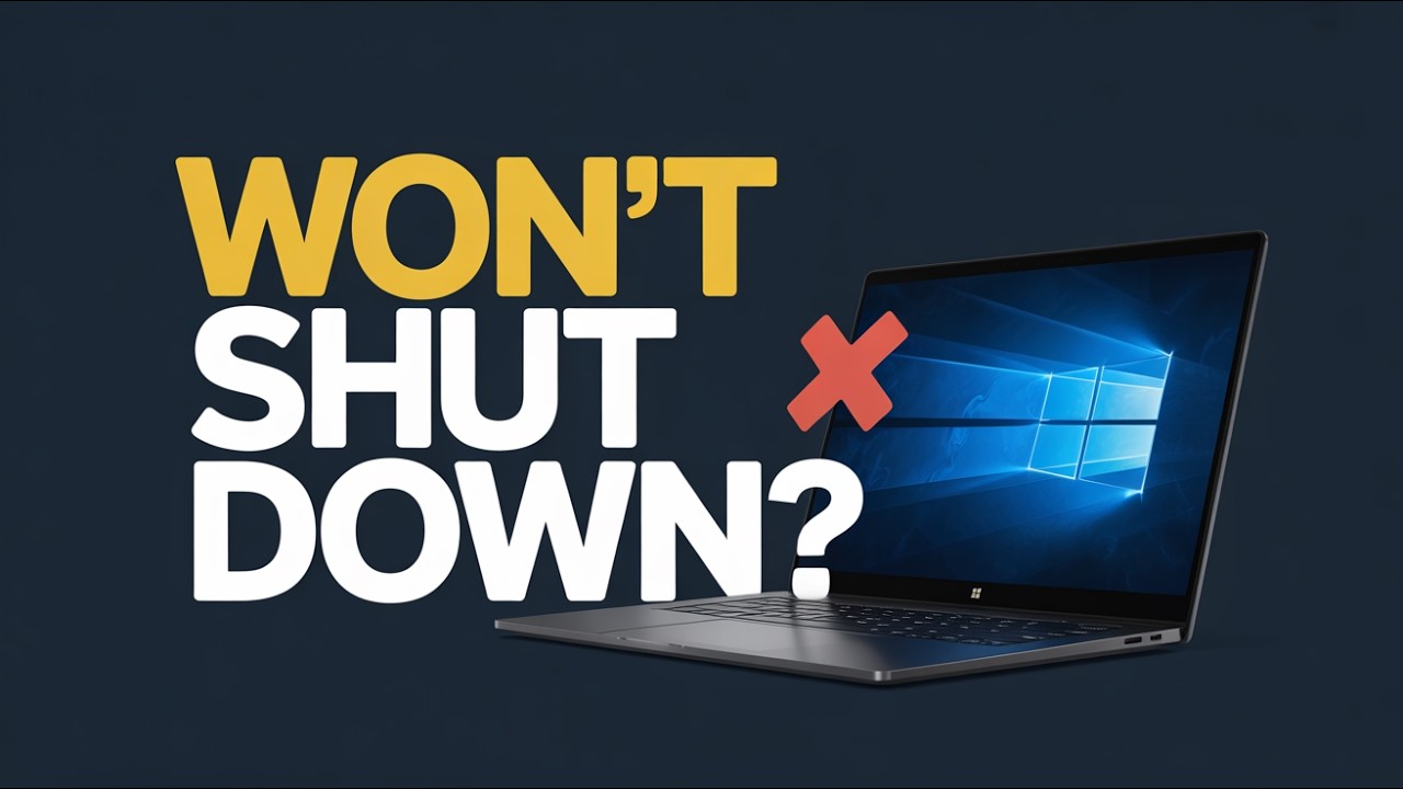 Как исправить проблему с выключением Windows 11 (2026) | Компьютер не выключается