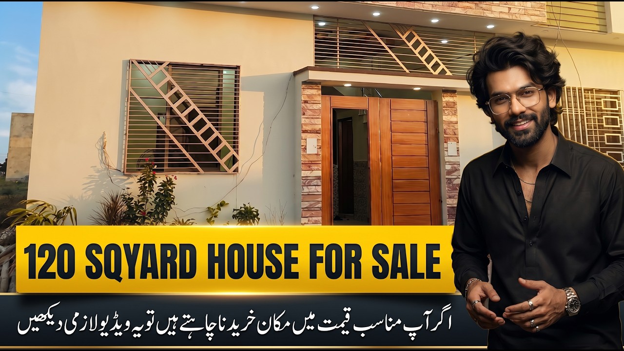 120 sq yard house for sale in Saadi garden scheme 33