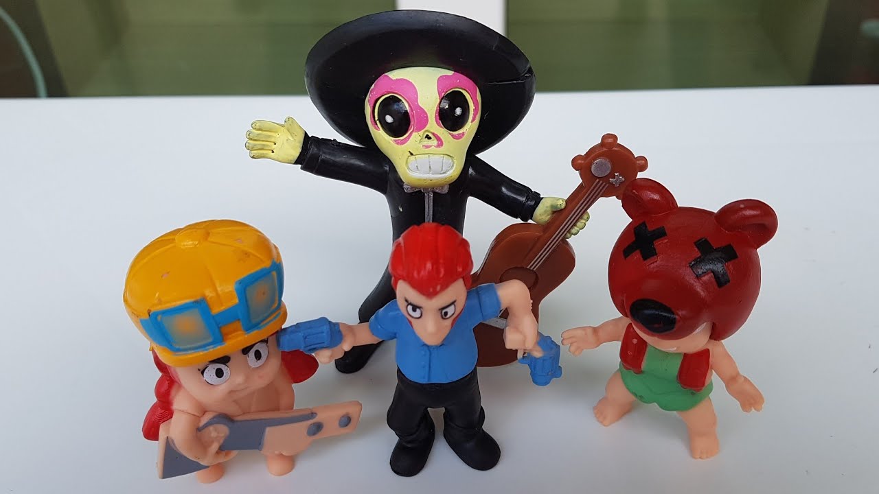 FIGURINE BRAWL STARS IN VIATA REALA *4 Brawleri Noi*