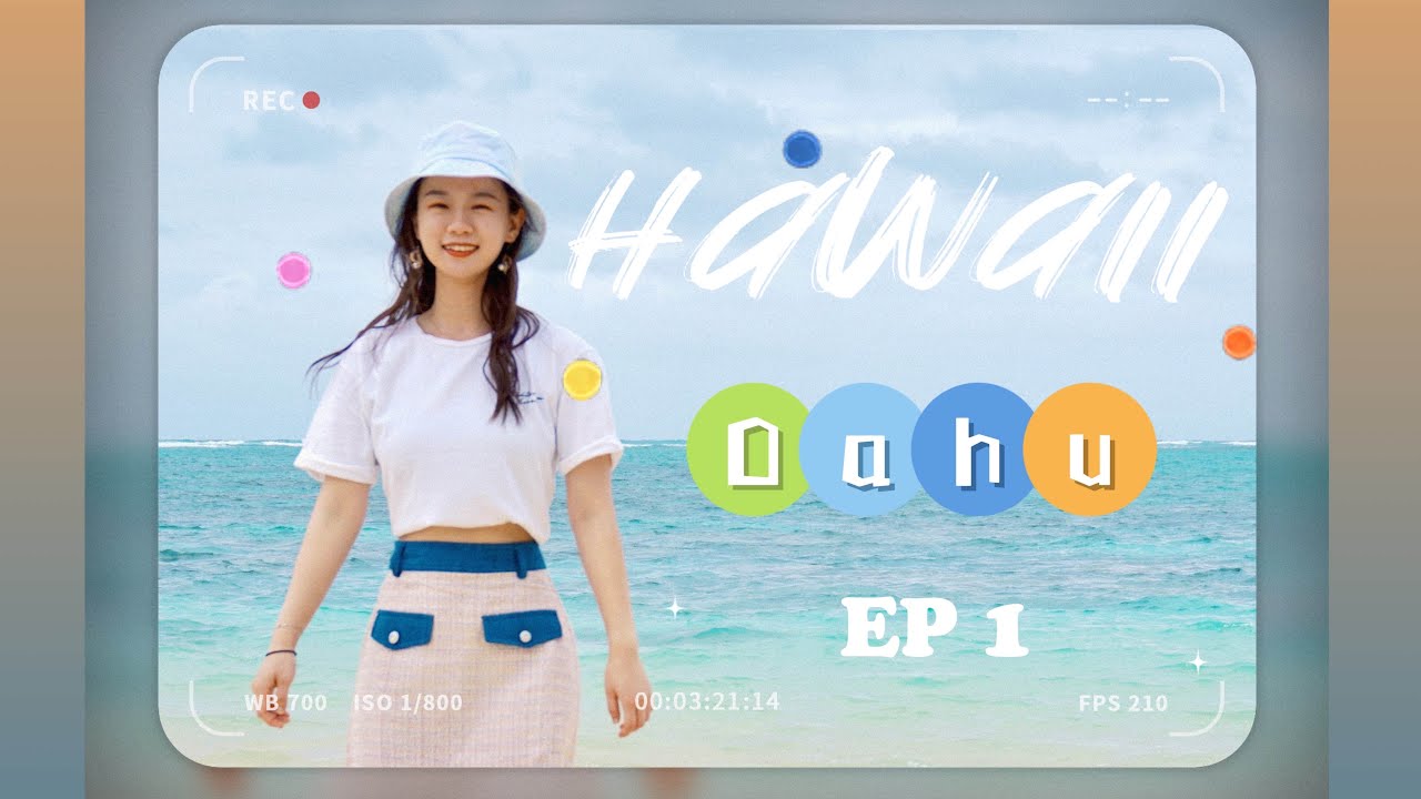【O'ahu Vlog #1】夏威夷欧胡岛 🌟 KoOlina月牙湾 | Kaena Point绝美日落 | Lanikai Pillbox徒步 | 惊艳烧鸟Hachibei | ByodoIn平等院