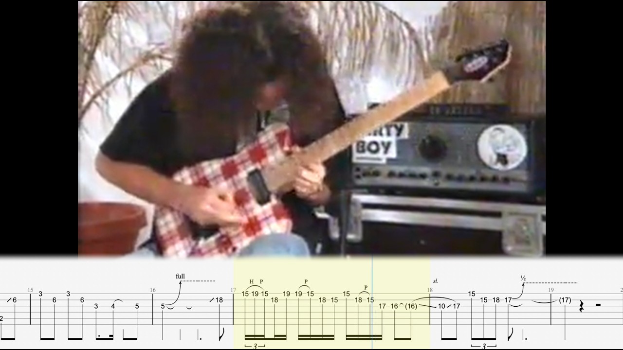 I Don't Know What's Cooler! That Guitar... or Those LICKS! (tab)