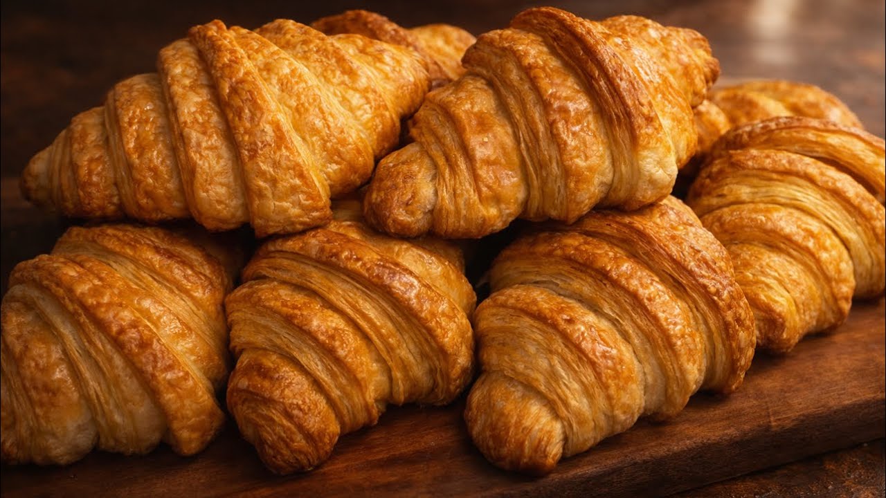 🥐 Perfect Croissants at Home – Crispy Layers, Soft Inside (PRO Method)
