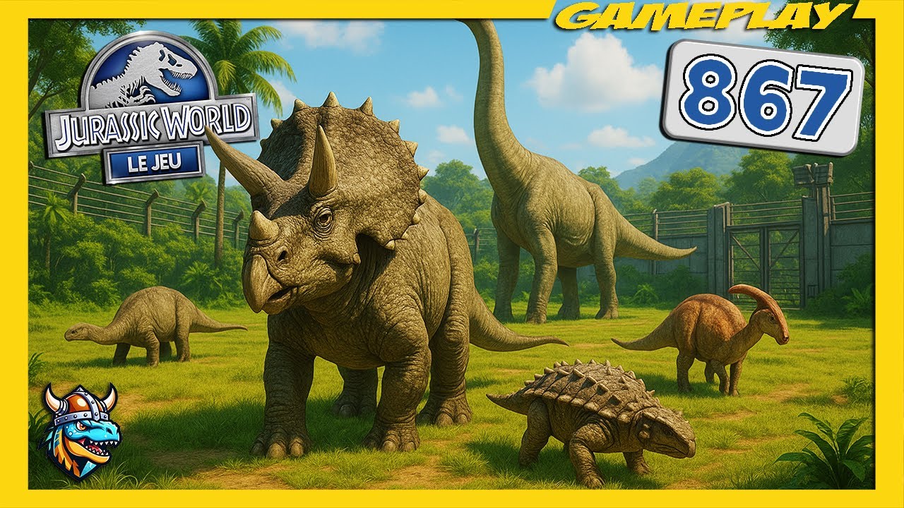 OUIIII ! 2 NOUVELLES ESPECES. PRESERVATION PREHISTORIQUE ► JURASSIC WORLD: Le Jeu #867 - royleviking