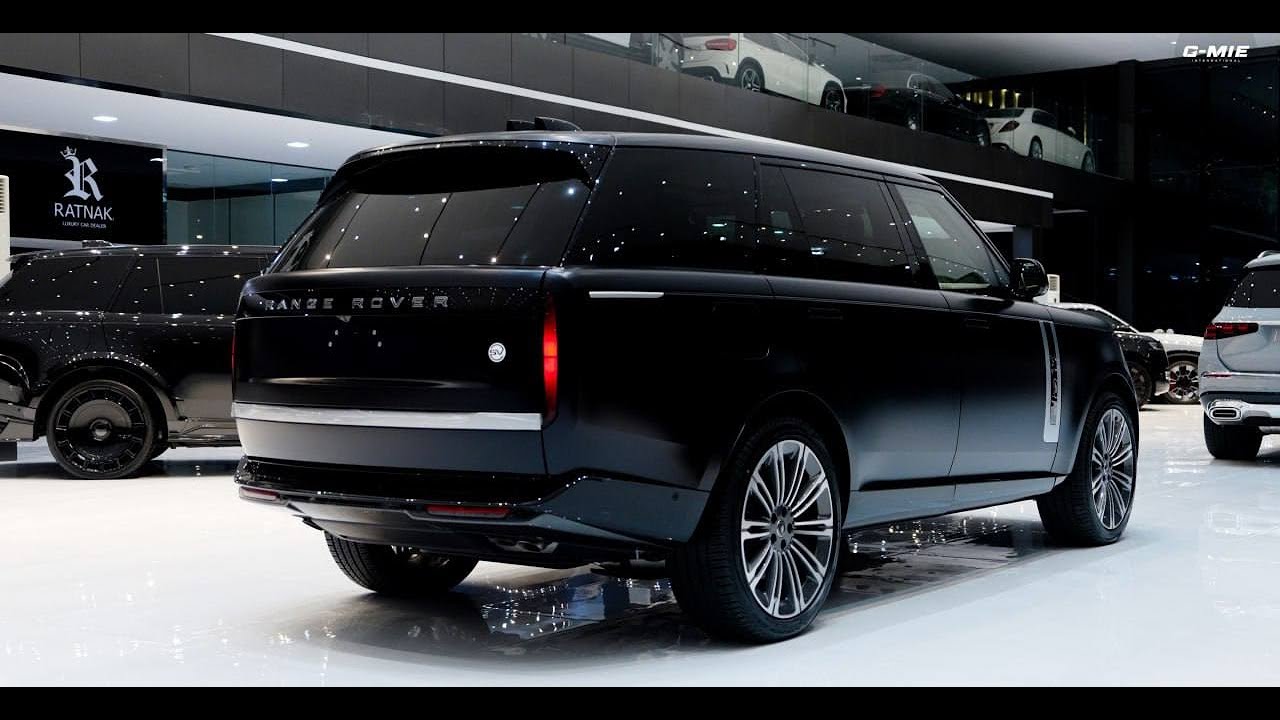 2024 Range Rover SV LWB - Ultra Luxury SUV (Ligurian Black) Sound - Interior And Exterior in detail