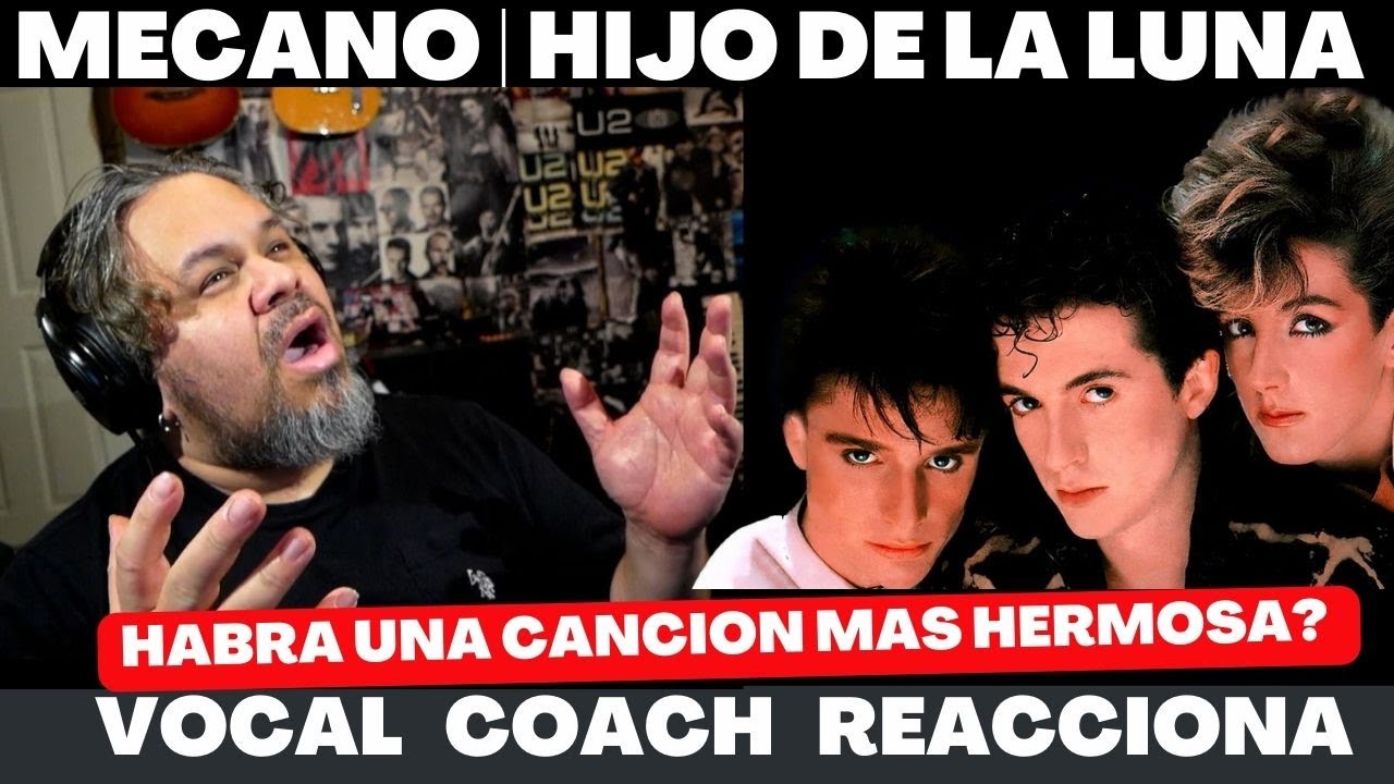 MECANO HIJO DE LA LUNA | VOCAL COACH REACCIONA! #mecano #hijodelaluna