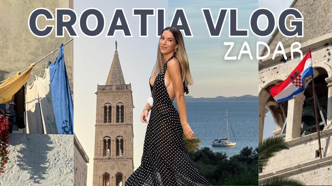 Croatia VLOG: staying in a small town + traveling to Zadar!
