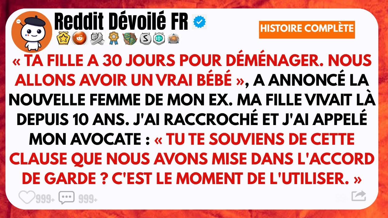« Ta fille doit partir, on attend un vrai enfant »… alors j’ai appelé mon avocate